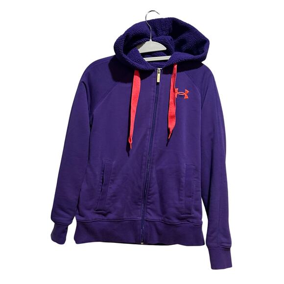 Under Armour Hoodie Sz SP Women's Purple Pink UA Storm - Picture 1 of 5